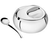 Farinheira Tramontina Aço Inox Com Colher E Tampa