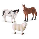 Farm Animal Toys Terra by Battat 3+ Years com cavalo, touro e ovelha