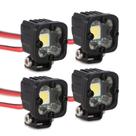 Faróis de iluminação de veículos RC Luz LED para 1/10 RC Crawler