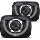 Faróis de LED HWSTAR 2025 2000% Bright 5x7 7x6 H6054 para Jeep