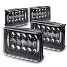 Faróis de LED ONLINE LED STORE 4x6 4 unidades 45W H4 Sealed Beam