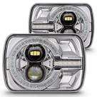 Faróis de LED ONLINE LED STORE H6054 Chrome 5x7 7x6 polegadas Faróis de LED ONLINE LED STORE H6054 Chrome 5x7 7x6 polegadas