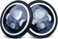 Faróis de LED Redondos KASLIGHT 7" para Jeep Wrangler JK TJ LJ Faróis de LED Redondos KASLIGHT 7" para Jeep Wrangler JK TJ LJ