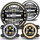 Faróis e faróis de neblina TRUE MODS 18-20cm para Jeep Wrangler