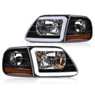 Faróis LED com Luz Diurna (DRL) ANDPLAY para Ford Expedition, F150 e F250 Light Duty