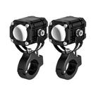 Faróis LED De Moto Em Duas Cores, Ajustáveis Em 360 Graus, Luzes Auxiliares De Neblina, Acessório