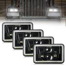 Faróis LED MAYELLO 4x6 pol. 60W Hi/Lo Sealed Beam