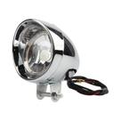 Faróis LED Universais Para Motocicletas, Lanterna Retro Bullet Para Harley, Kawasaki, Yamaha