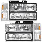 Faróis WEELMOTO para GMC C/K Sierra Yukon 1994-1999 Faróis WEELMOTO para GMC C/K Sierra Yukon 1994-1999
