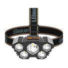 Farol 5 LED Super Bright Recarregável para Atividades Externas