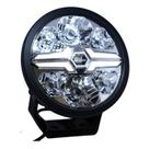 Farol 7 Pol Original Hella Black Blade Drl Branco âmbar