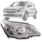 Farol agile 09 a 13 montana 09 a 16 masc cromo ld direito