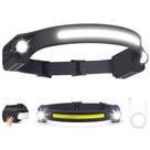 Farol Alpswolf LED recarregável 2 LED XPE e LED COB