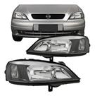 Farol astra 1998 1999 2000 2001 2002 mascara negra par novo