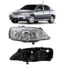 Farol astra 2003 a 2011 foco duplo mascara cromada ld
