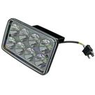 Farol Auxiliar Alto Baixo 8 Leds SMD Branco 9 80V 24W 7000k com Manejo 150x100x65mm - Fortlux - FKM-F0024W