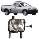 Farol Auxiliar Chevrolet MONTANA 2003 ate 2012 Vidro Direito