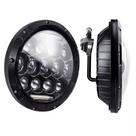 Farol Auxiliar de LED 65W 13 Leds 6500K Super Brilhante IP67 Alumínio Chip 5050 Universal