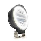 Farol auxiliar de led redondo 11,6cm 72w com drl branco und 4sc