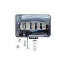 Farol auxiliar de led retangular 5 leds em pé carcaça 50w 17cm x 10,7cm x 7,8cm und