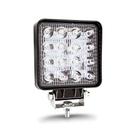 Farol auxiliar led 4 polegada 16leds quadrado bivolt pradolu