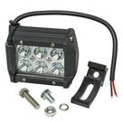 Farol Auxiliar Led Retangular 6 Leds 18W 7000K - Fortluz - FK-C0018 Farol Auxiliar Led Retangular 6 Leds 18W 7000K - Fortluz - FK-C0018