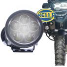 Farol Auxiliar LED ValueFit Hella 6 LED's 12V 24V 18W 1000LM Longo Alcance Moto