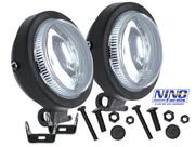Farol Auxiliar Longo Alcance Redondo 85mm Universal NINO F11V Par