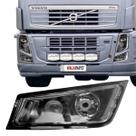 Farol Auxiliar Longo Alcance Volvo Fh13 Máscara Negra Ld Le