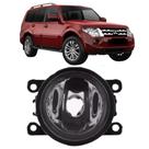 Farol auxiliar mitsubishi pajero 2008 2009 vidro direito