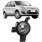 Farol auxiliar neblina ford fiesta 2007 ate 2010 esquerdo