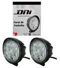Farol auxiliar redondo 9 leds 27w
