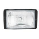 Farol Auxiliar Retangular SC Serie 2 Serie 3 112 113 Frente Bicuda 1981 ate 1999 MB Maxion Muller Yanmar H3 24V 70W Antineblina Carcaca E Aro Preto 15