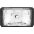 Farol Auxiliar Serie T 112 113 155X90Mm Carcaça Aro Preto Retangular