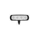 Farol Auxiliar Slim 4 Leds Corpo 12 24v Ambar Universal Ate 2021 Nk-600961