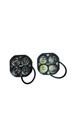Farol Auxiliar spot LED Cree Luz branca Quadrado 40w