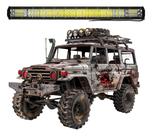 Farol Barra De Led 432w 80cm 12v 24v Off Road Trilha Forte