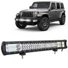 Farol Barra Led L200 Amarok F250 50cm 12v 24v 288w Forte Farol Barra Led L200 Amarok F250 50cm 12v 24v 288w Forte