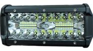 Farol barra led milha universal 17cm 120w 8d rayx