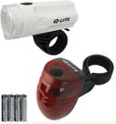 Farol Bike QL-261 + Vista Light QL-262 c/ LED Branco