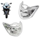 Farol Bloco Optico Honda Biz 125 2006 A 2010 Completo Iluminacão