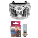 Farol Bloco Óptico + Lâmpada Led Philips Bros 150 09 á 12