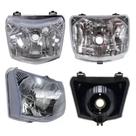 Farol Bloco Óptico Material Premium Foco Moto Honda Nxr Bros 125 150 2009 A 2013