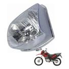 Farol Bloco Óptico Moto Motoboy Motoqueiro Honda Nxr Bros 125 150 2009 A 2013