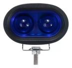 Farol Blue Led Spot 20w Auxiliar Linha Pesada Nr11 Segurança