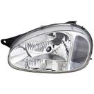 Farol Carcaca Preta Mascara Cromada Pisca Cristal 1994 2001 2003 Corsa 2000 A 2017 Nk-600793