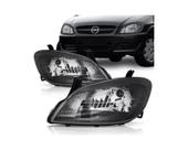 Farol Celta 2006 Mascara Negra Lado Direito BapImports