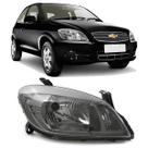 Farol Celta 2007 Ate 2016 Prisma 2007 Ate 2012 LD Moldura Dark Chrome H4 94750226