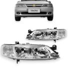 Farol chevrolet vectra 2000 2001 2002 a 2005 cromado direito