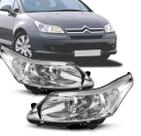 Farol Citroen C4 Pallas 07 08 09 10 11 12 Importado Lado Esquerdo regulagem Manual